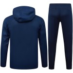 Olympique Marseille Hooded Trainingsjacke 2025-26 Navy